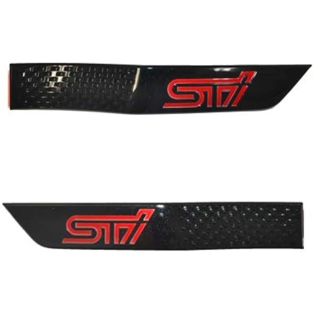 [SUBARU Genuine Product] Subaru WRX/WRX STI Series White Fender Emblem STI