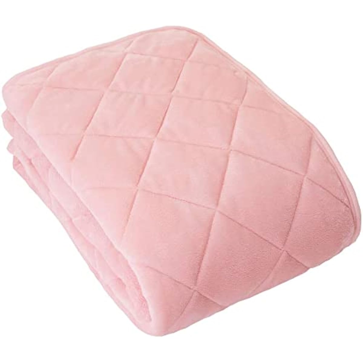 Showa Nishikawa Bed Pad Queen Winter/Spring Warm Flannel Smooth Touch [Excellent Touch Warm Bed Pad] (Pink)