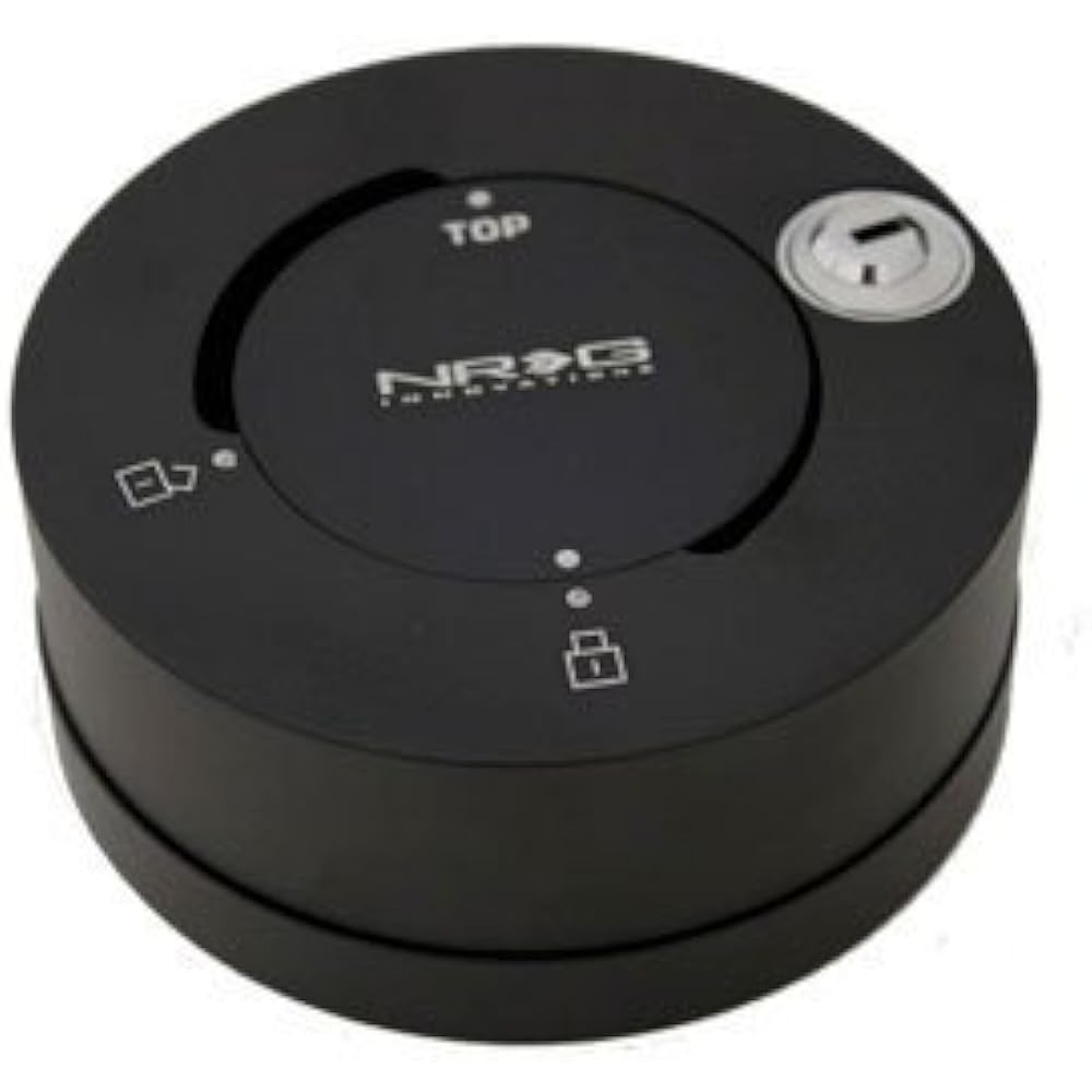 NRG Innovations Quick Lock , model: NRG Innovations SRK-101MB Quick Lock Matte Black, black matte