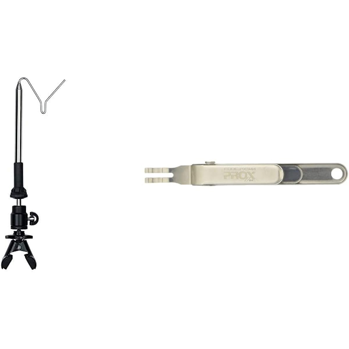 PROX Smelt Antenna & Live Bait Clipper M PX944M Silver M [Set Purchase]