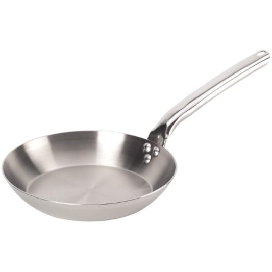 deBUYER Priority Frying Pan 3680-32 32cm 18-10 Stainless Steel France AHLP97