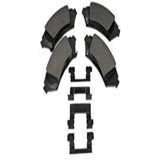 ACDelco 171-654 GM Original Equipment Front Disc Brake Pad Kit with Brake Pads and Clips