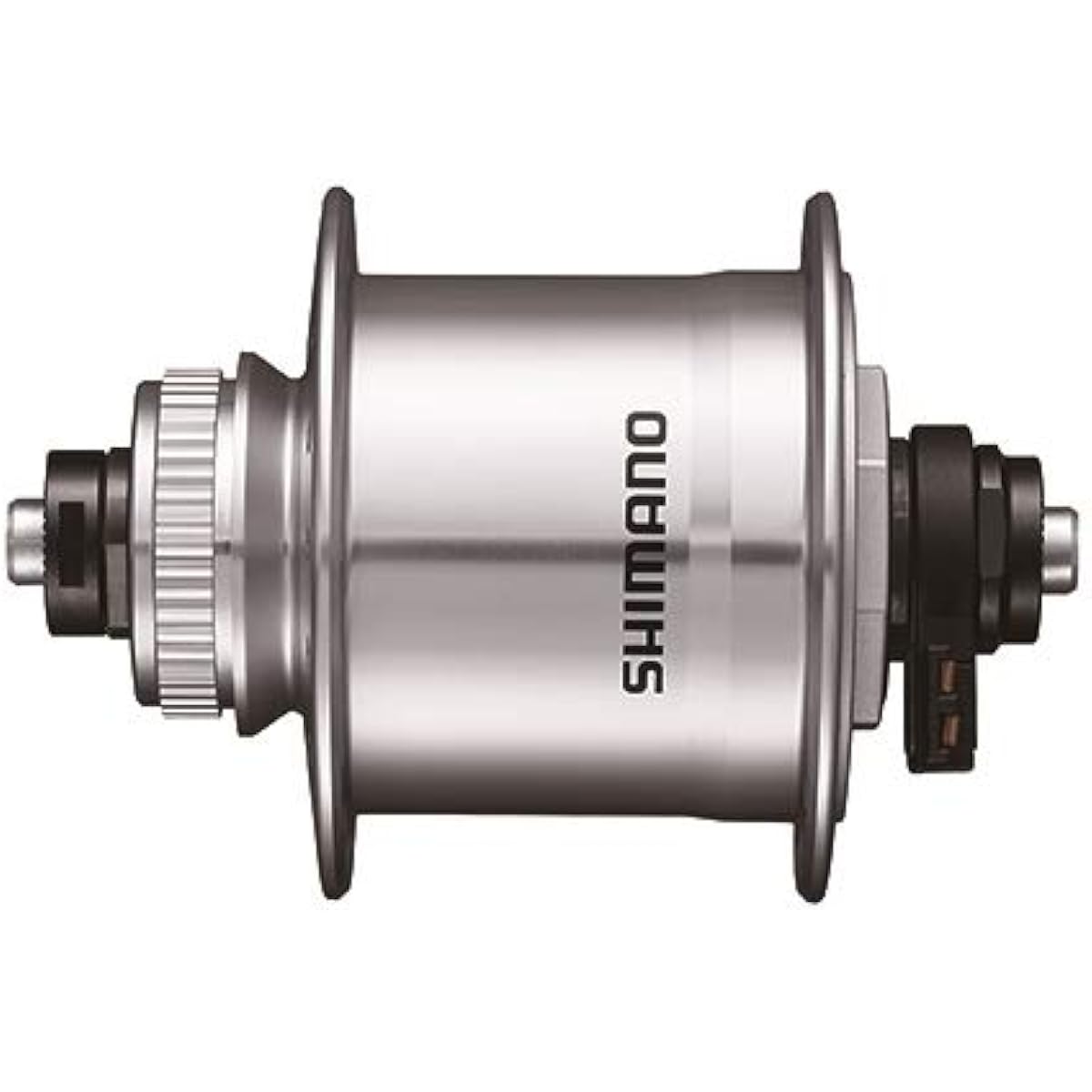 SHIMANO Hub Dynamo DH-UR700 Silver 36H QR E2 6V-3.0W Center Lock Rotor Compatible OLD:100mm EDHUR7003DAAGS