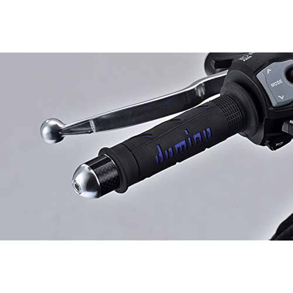 MAGICAL RACING Bar End Silver Twill Carbon