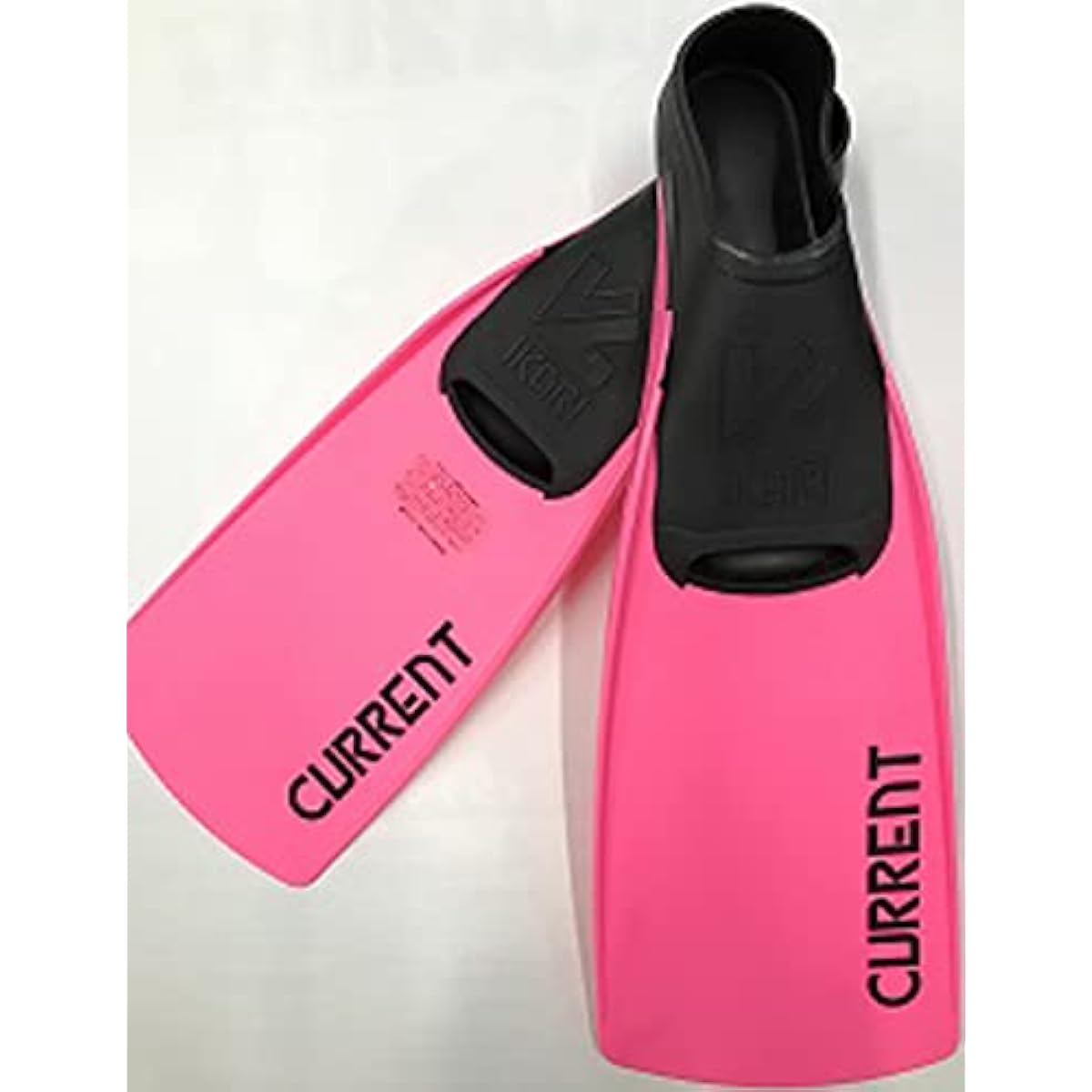 IKARI Snorkeling Diving Fins Made in Japan Full Foot Type Current Black SS AF-426 Pink