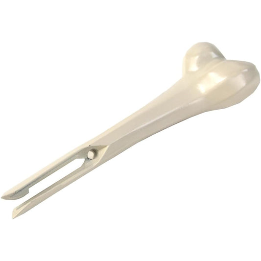 Manga Meat Bone Tsubame Sanjo Manga Meat Bone Heat Resistant Cast Aluminum Approx. 15cm Manga Meat Bone Only Barbecue Outdoor BBQ Camping "Bone to be wild"