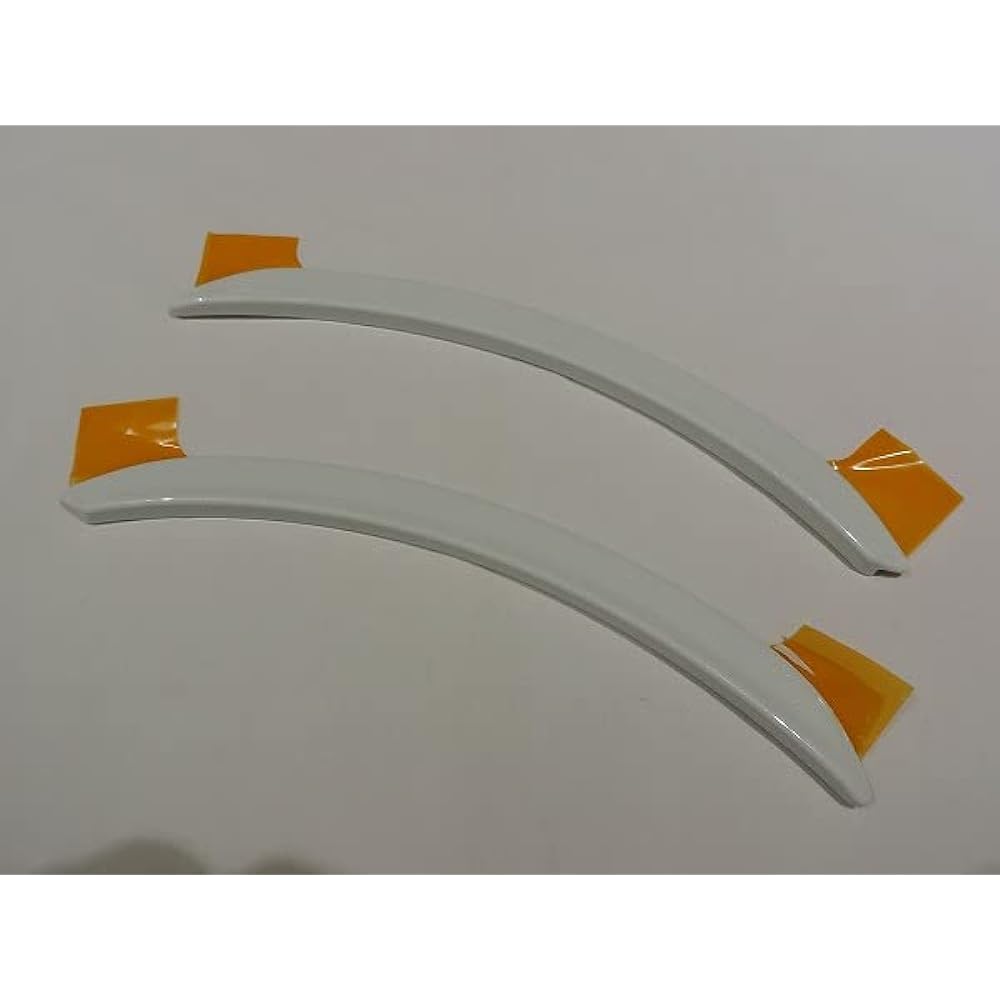 Genuine Lexus Domestic Genuine GS F Quarter Outside Molding Left and Right Set White Nova Glass Flake 083