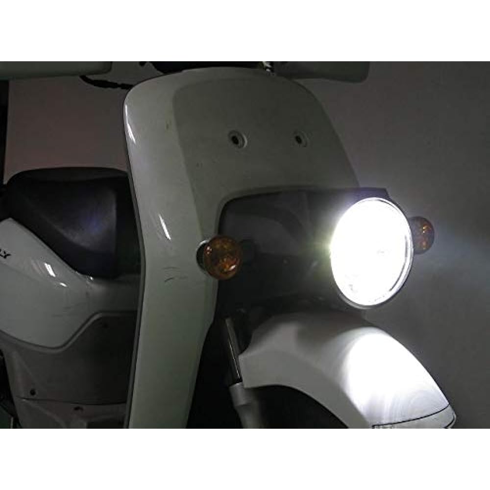 PROTEK LED Headlight Bulb Hi-Lo Simultaneous Lighting AC12v 30w 3000k Benly 110/Pro Only 65076 [LB4HL-BE]