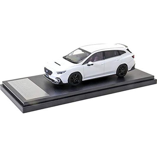 Hi Story 1/43 Subaru LEVORG STI Sport (2020) STI Sports Parts Crystal White Pearl Finished Product HS333WH