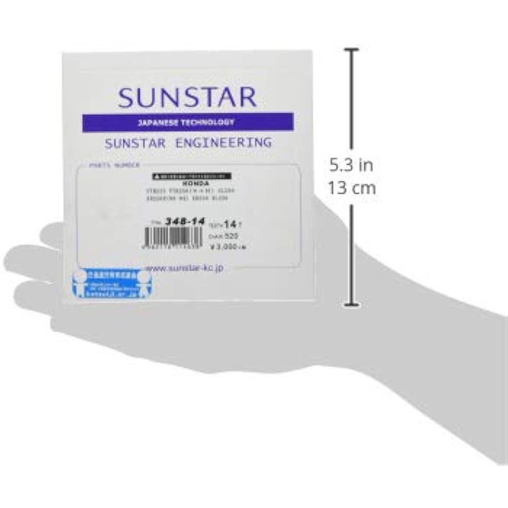 SUNSTAR Front Sprocket 520-14T FTR250/223/SL230/XR250R(88-94)/XR230/XL230 348-14