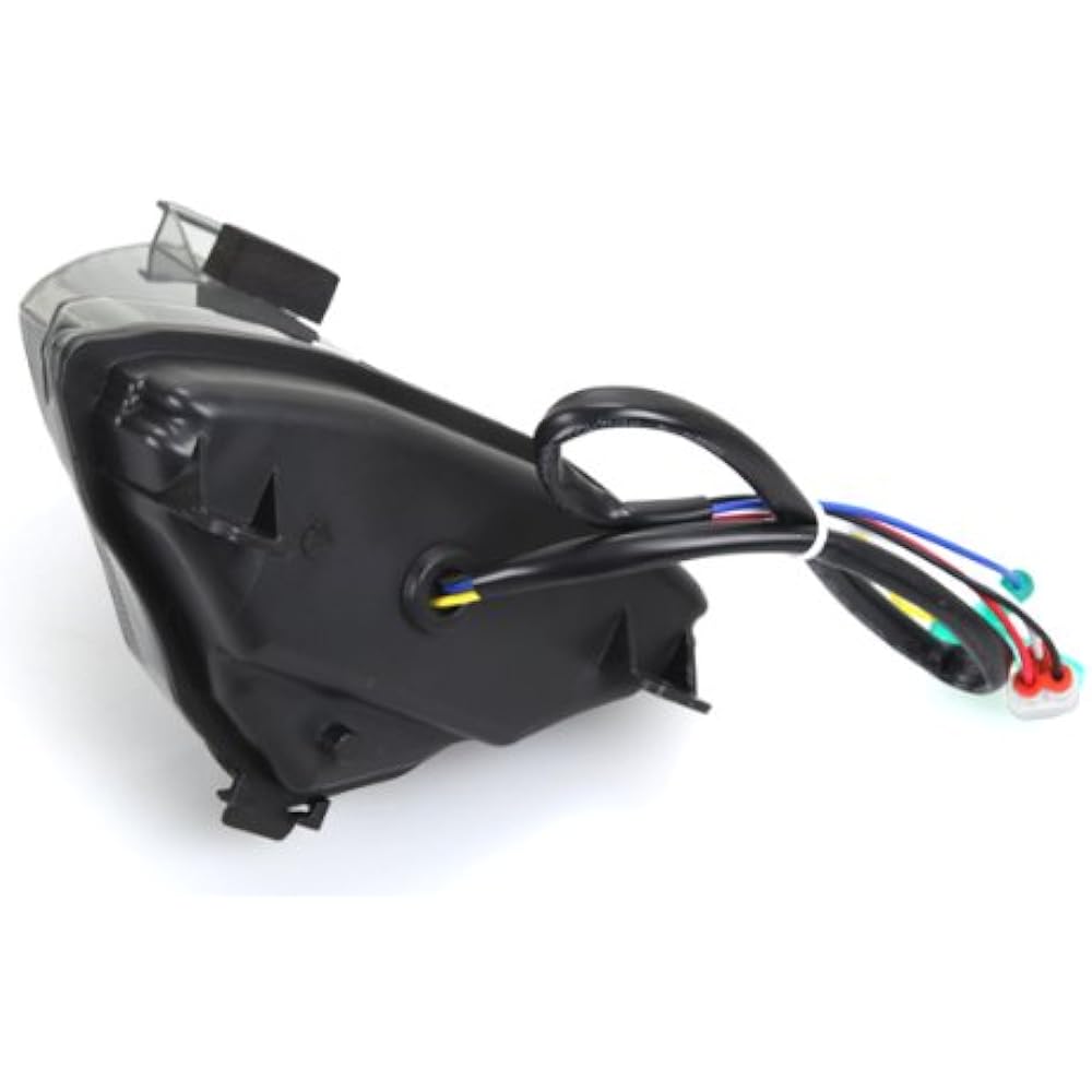 Integrated sequential LED tail tail lit smok lens 2004-2006 For YAMAHA YZF R1