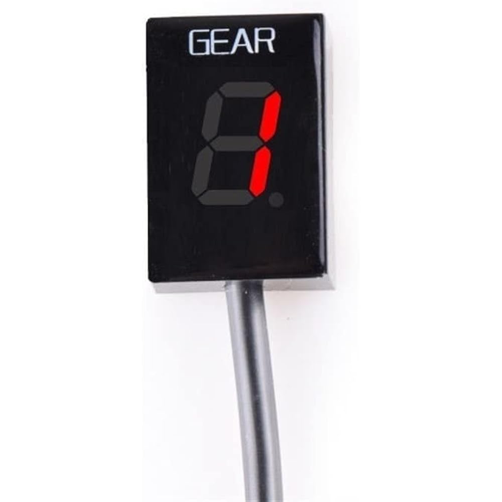 Speed Display Meter Brixton Granville 250x2020 Motorcycle 1-6 Level Gear Indicator Digital Gear Meter Bike Digital Display