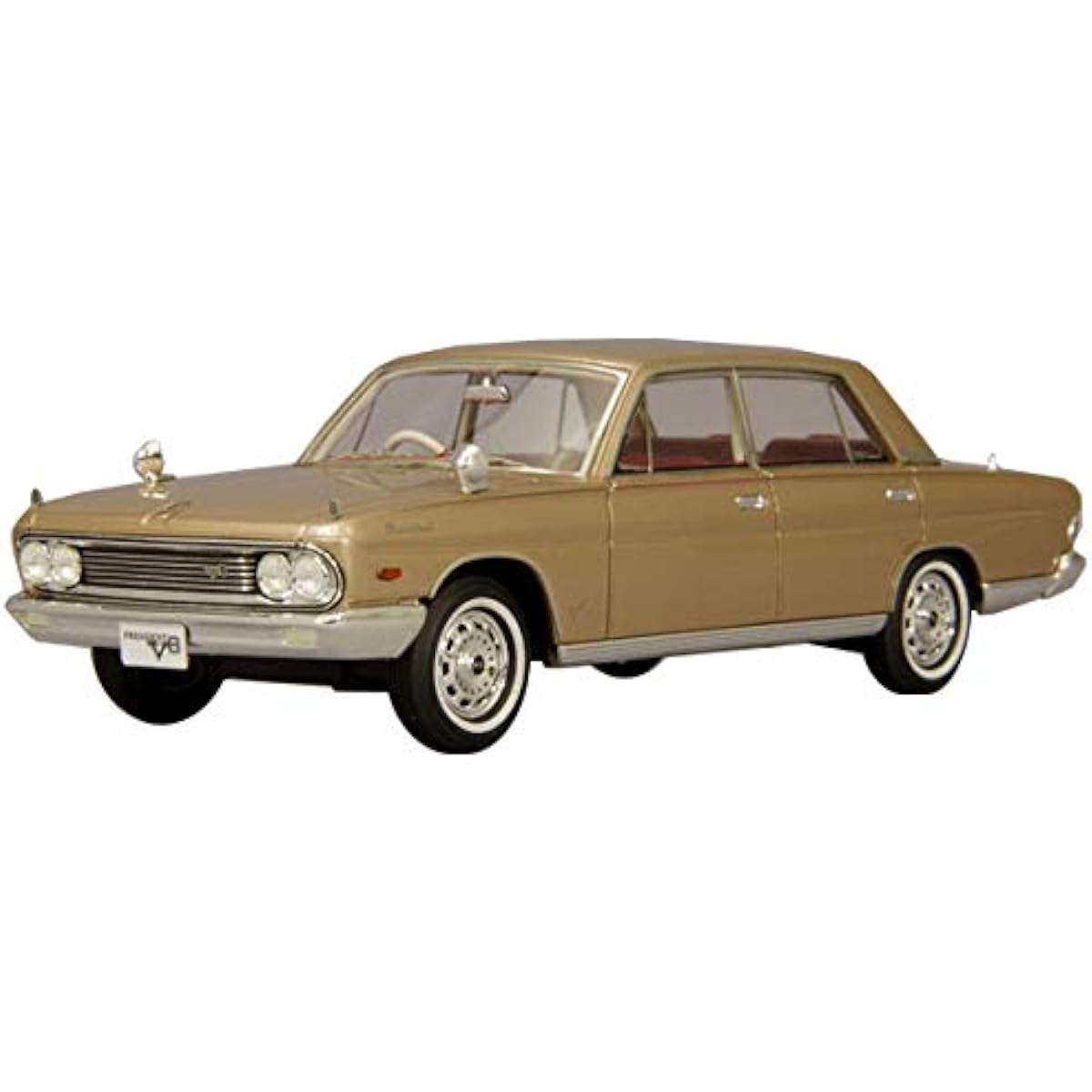 Kid Box ENIF 1/43 Nissan President H150 Type D Specification 1965 Brown Metallic Finished Product