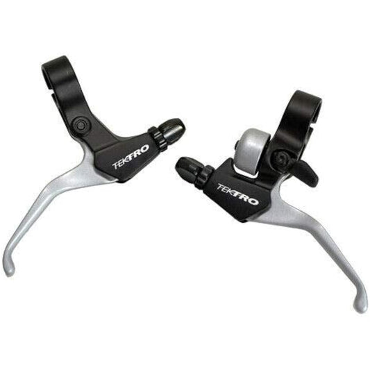 TEKTRO CL525 RS, CL520 RS MTB BMX Hybrid Brake Lever with Bell, Silver, MH1871-N