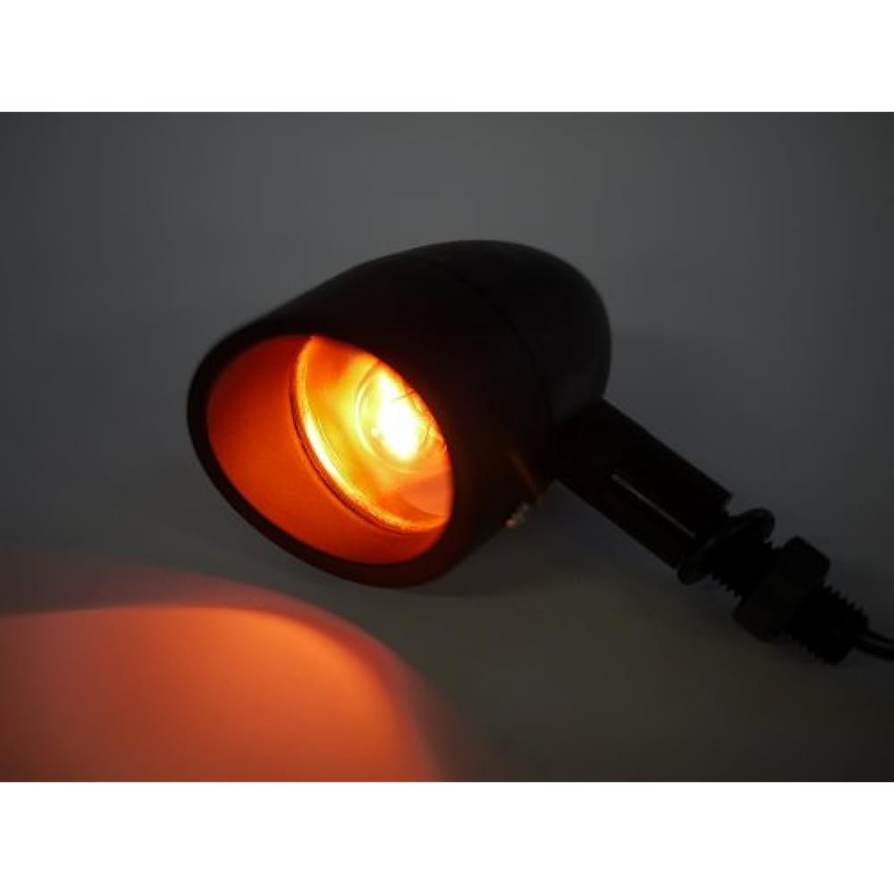 Brim Turn Signal Mirror Lens Black Body