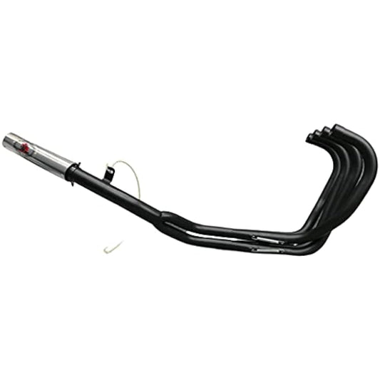 ZRX400 Muffler / ZRX400Ⅱ Early Late Kawasaki Kawasaki Australia Plated Iron Pipe ([Australia] Ganimata Muffler Black)