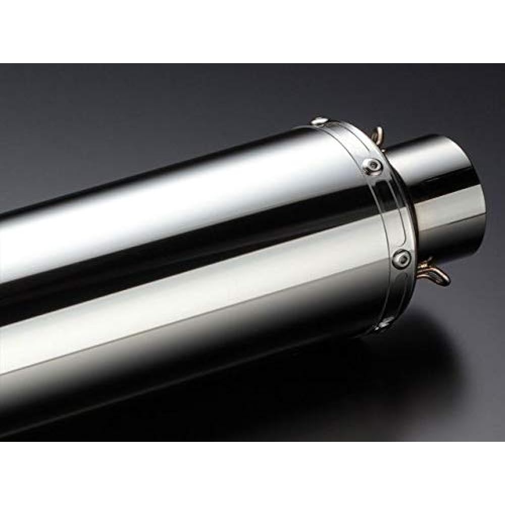 BEAMS Motorcycle Muffler General Purpose Silencer Stainless Steel GP Tail Insertion Diameter φ50.8 U104-01-002