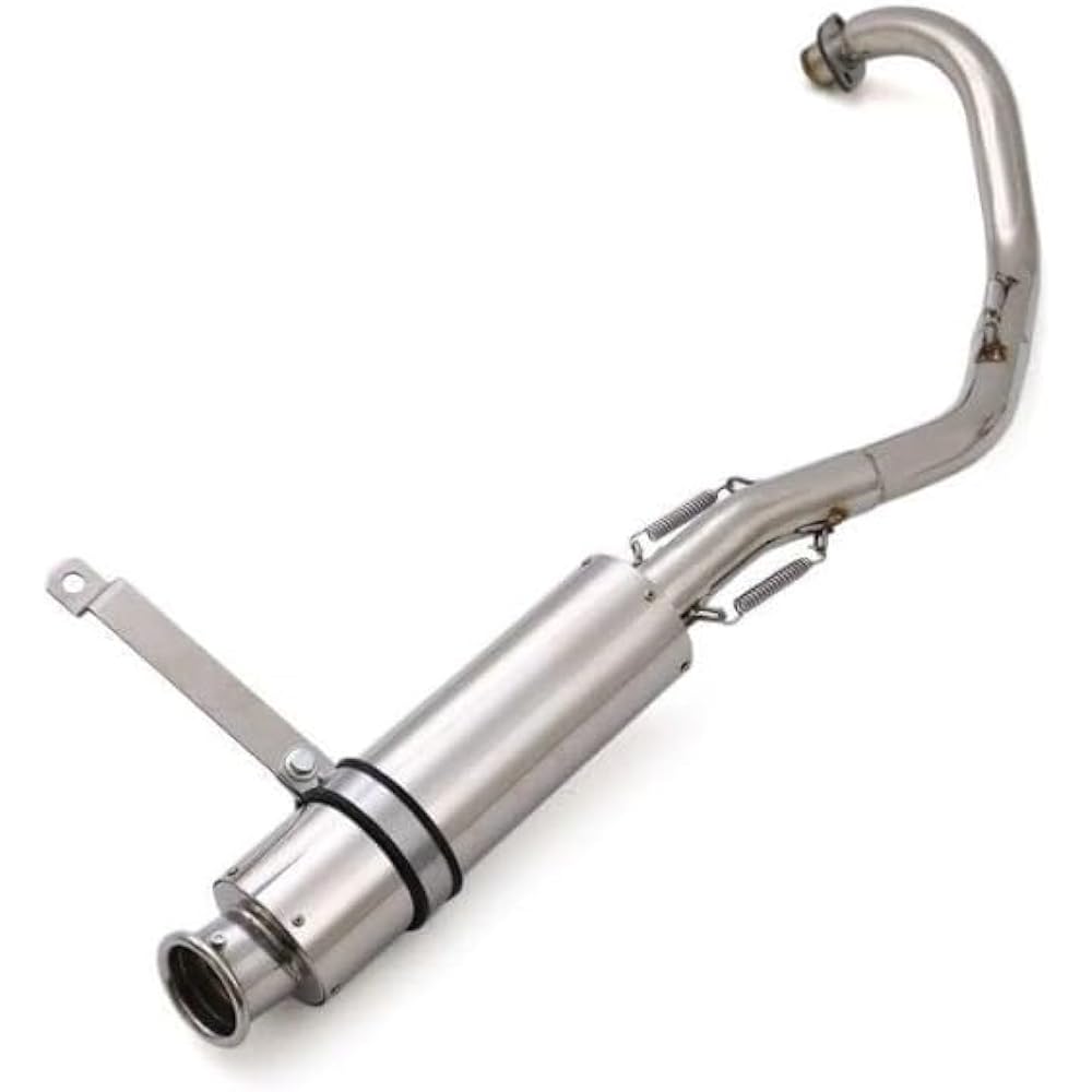 HELIOS Honda Super Cub 50 / 70 / 90 Up Muffler Stainless Steel Cab Car Full Exhaust HONDA Custom External Product Up Suge