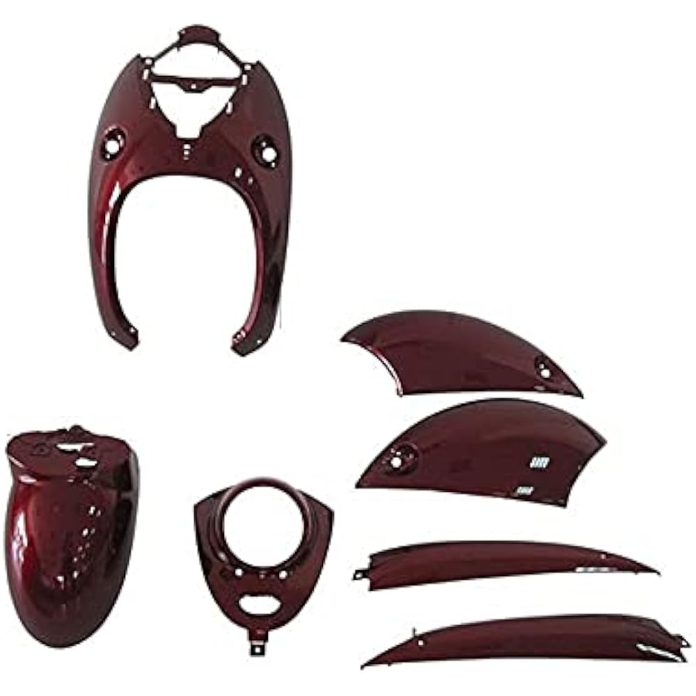 Energy Price Yamaha VINO SA26J SA37J Made in Taiwan Exterior Set 7 Piece Set Wine Red Cowl