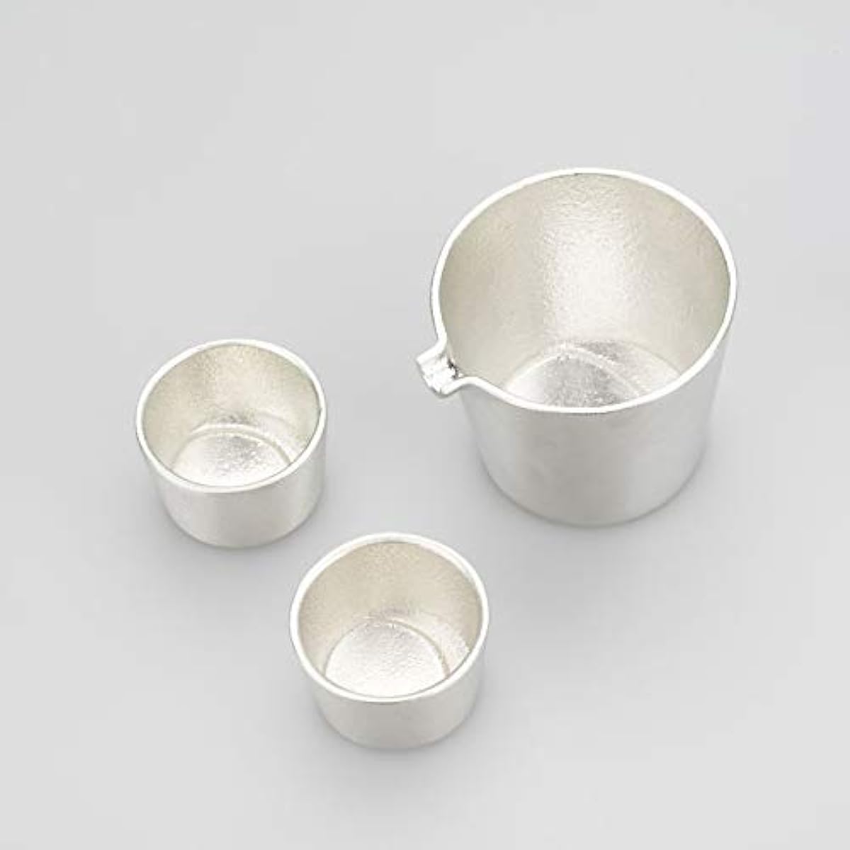[Nousaku Japanese paper wrapping] Moon sake set 100% genuine tin NOUSAKU