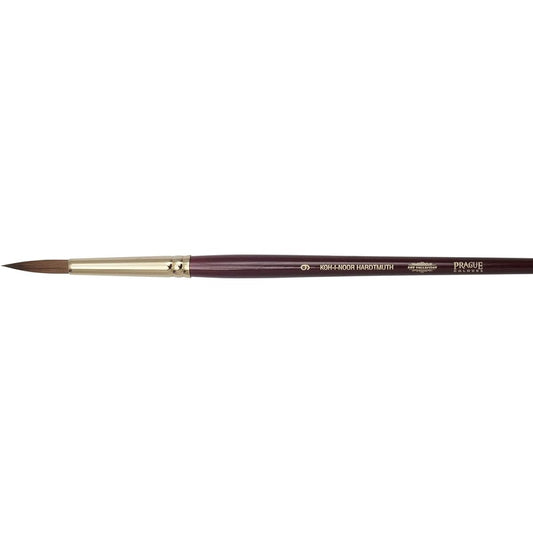 KOH-I-NOOR Round Brush 9935 KOLINSKY 9 9935009010BL
