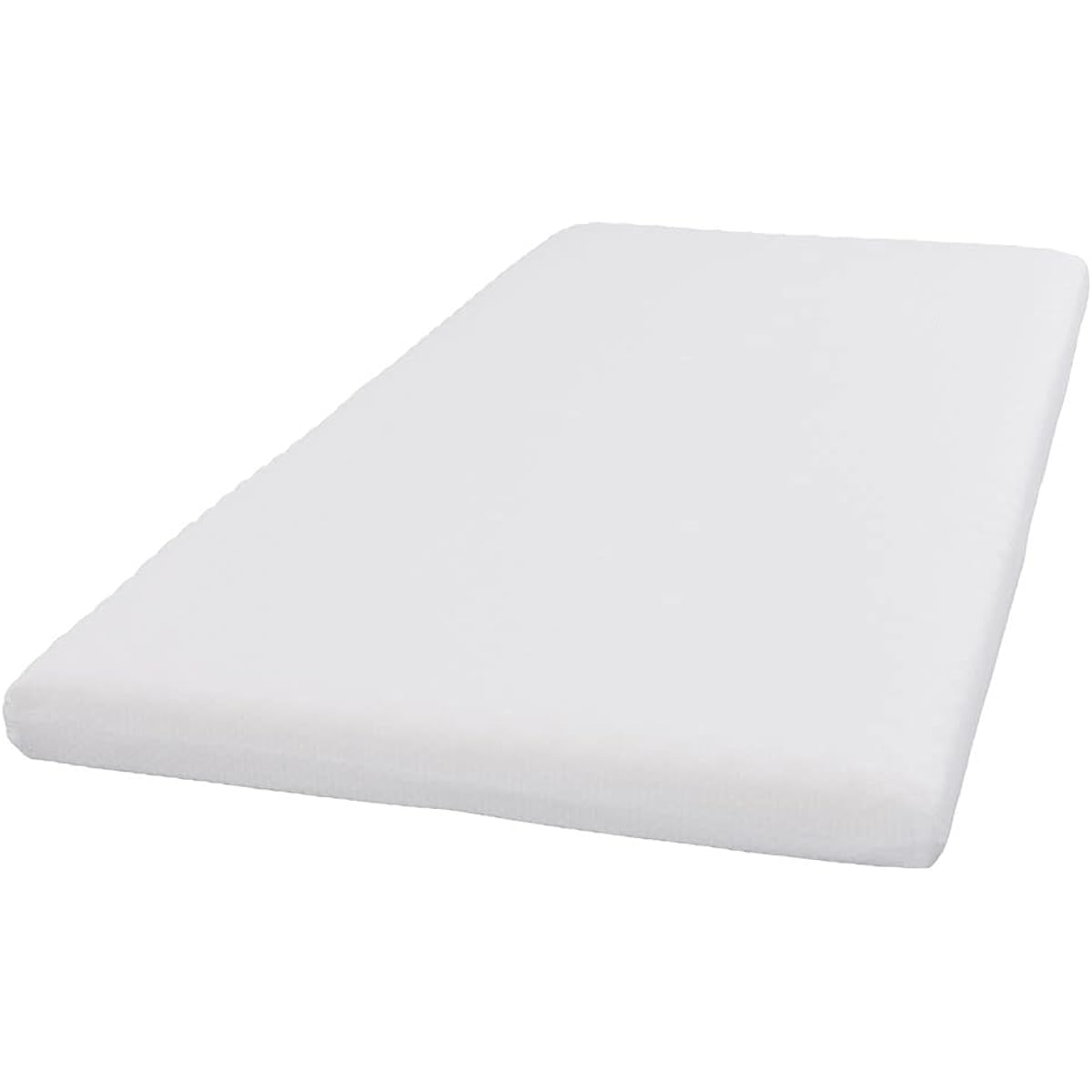 Iris Ohyama Urethane Mattress, 10cm thick, semi-single, usable all year round, 180 x 80cm, double-sided pile fabric, UMT-SS White