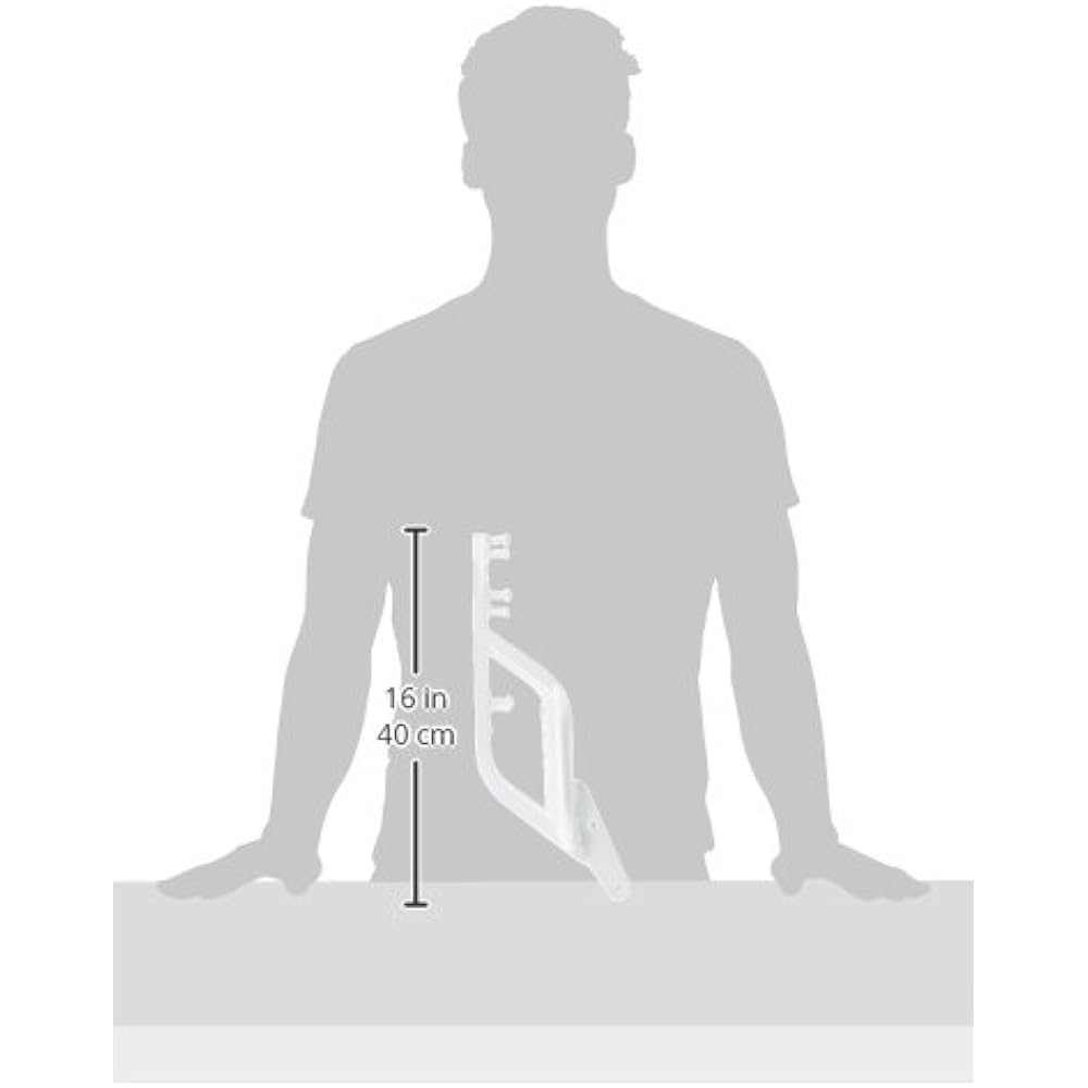 Riding Spot (RIDING SPOT) Rear Carrier Steel 233 x 258mm White CRM250R/RK [MD24] (91-93)