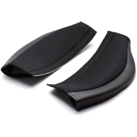 BRIDE Seat Optional Parts [Protect Pad Set] Knee (for STRADIA3) Premium Soft Leather + Fabric Black K37APO