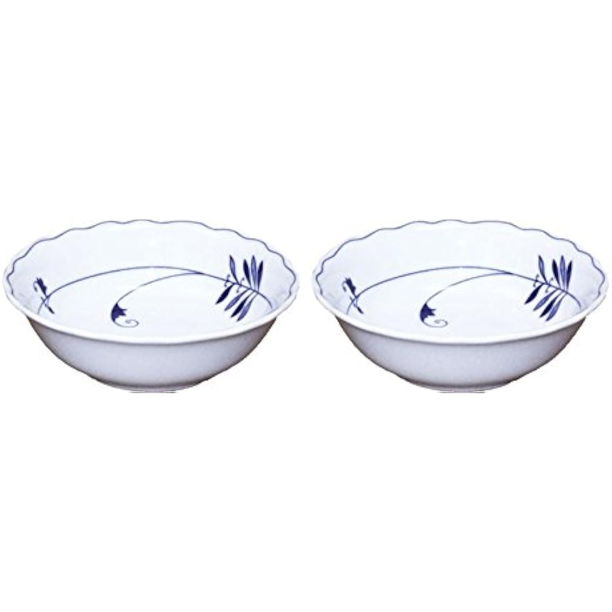 Bohemia Blue Onion "Eco" Salad Bowl 14cm Pair EC047-2