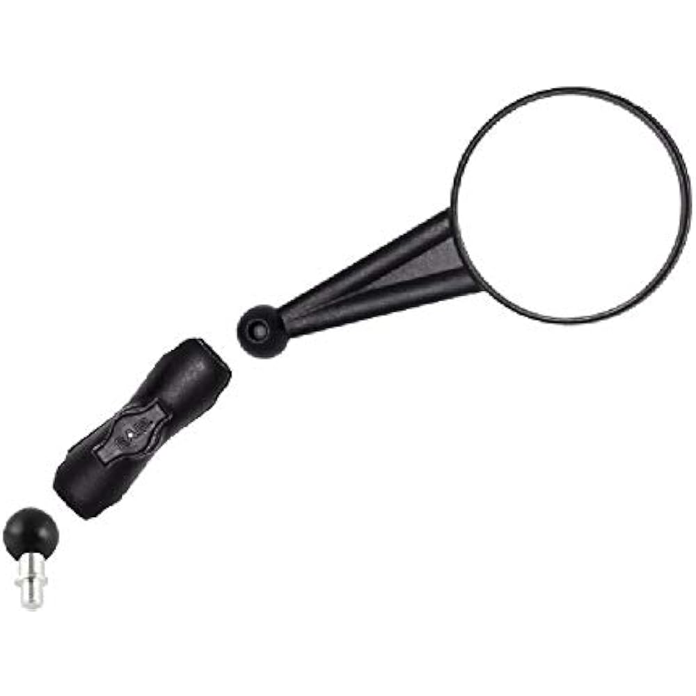 Doubletake Mirror Enduro Mirror Short Arm 10mm Base Set One Side