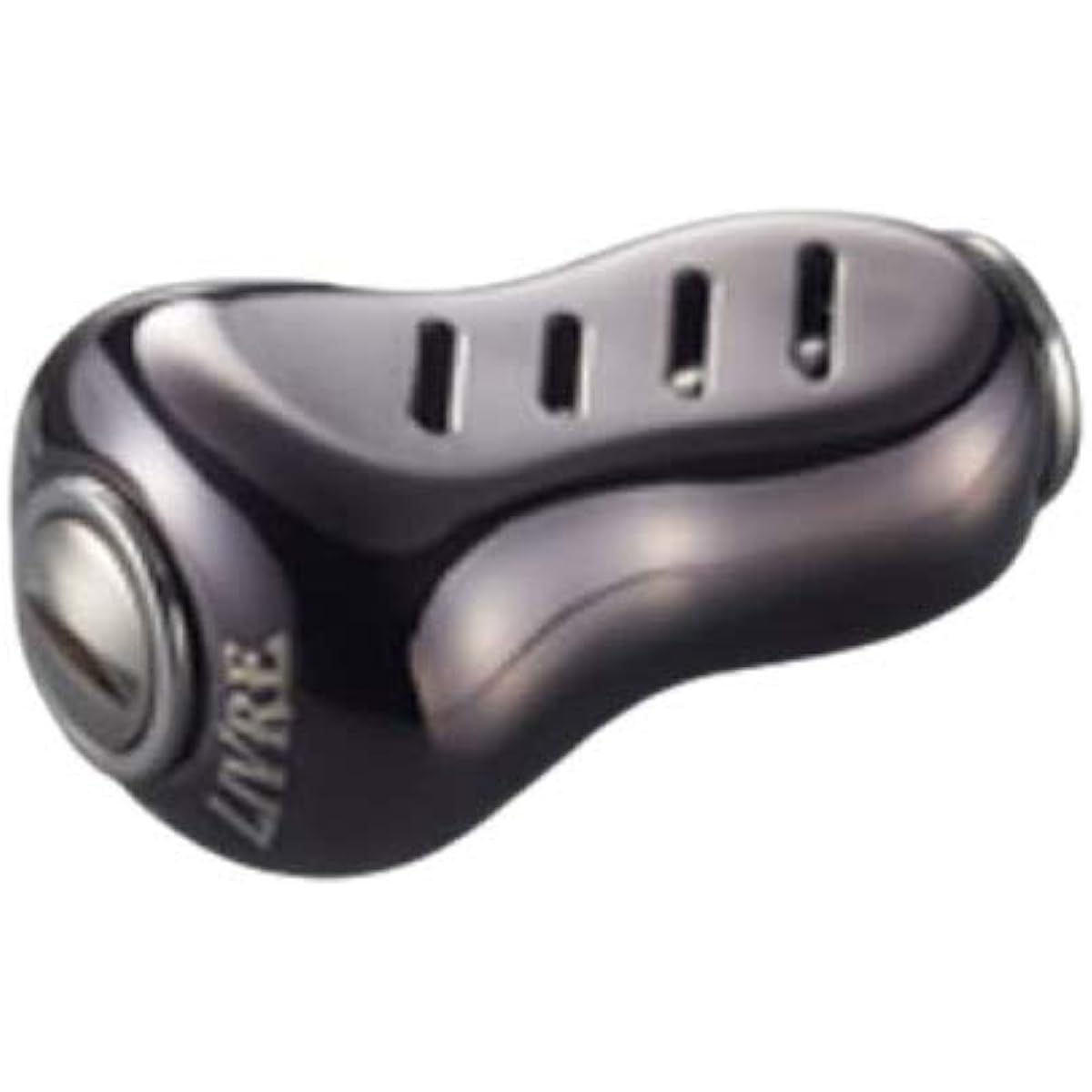 LIVRE 5436 Fino+ (Fino Plus) Single Knob (1 piece) Common to Shimano and Daiwa Brown (IP) & Titanium