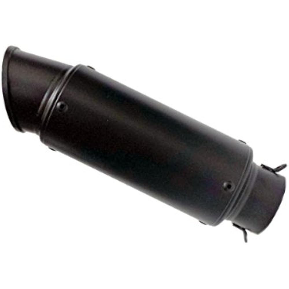 Generic 60.5 mm GP syo-tosairensa- Tube Slip-on Muffler/Black