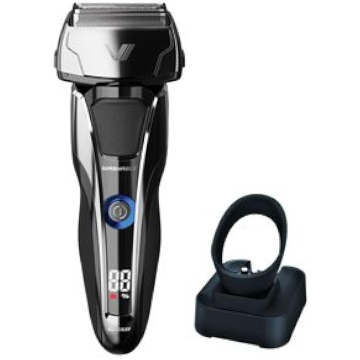 Maxell Izumi Electric Shaver 4-Blade Reciprocating Z-DRIVE High-End Series Silver IZF-V937-S