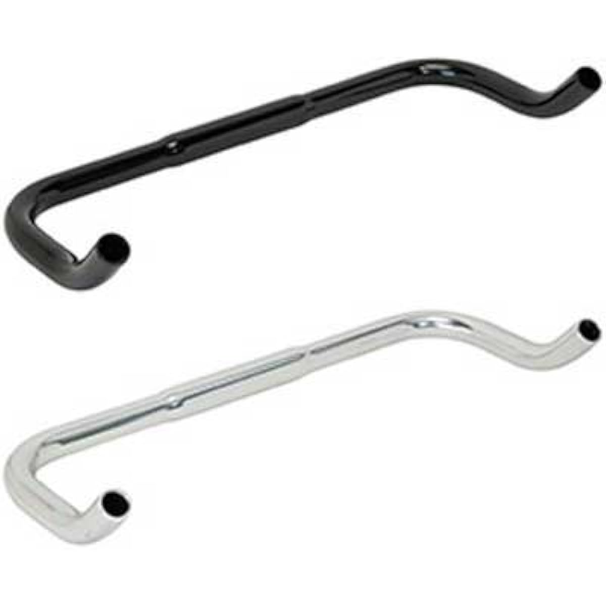 Giza HS-RA-02 Bullhorn Bar Bar Clamp Diameter: 25.4mm Bullhorn Bar Black/390mm(HBR17400)