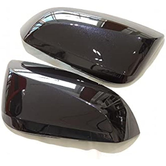 TOYOTA Genuine Toyota 30 Series Alphard Sparkling Black Pearl Door Mirror Cover Left and Right Set Can be used for other car models!