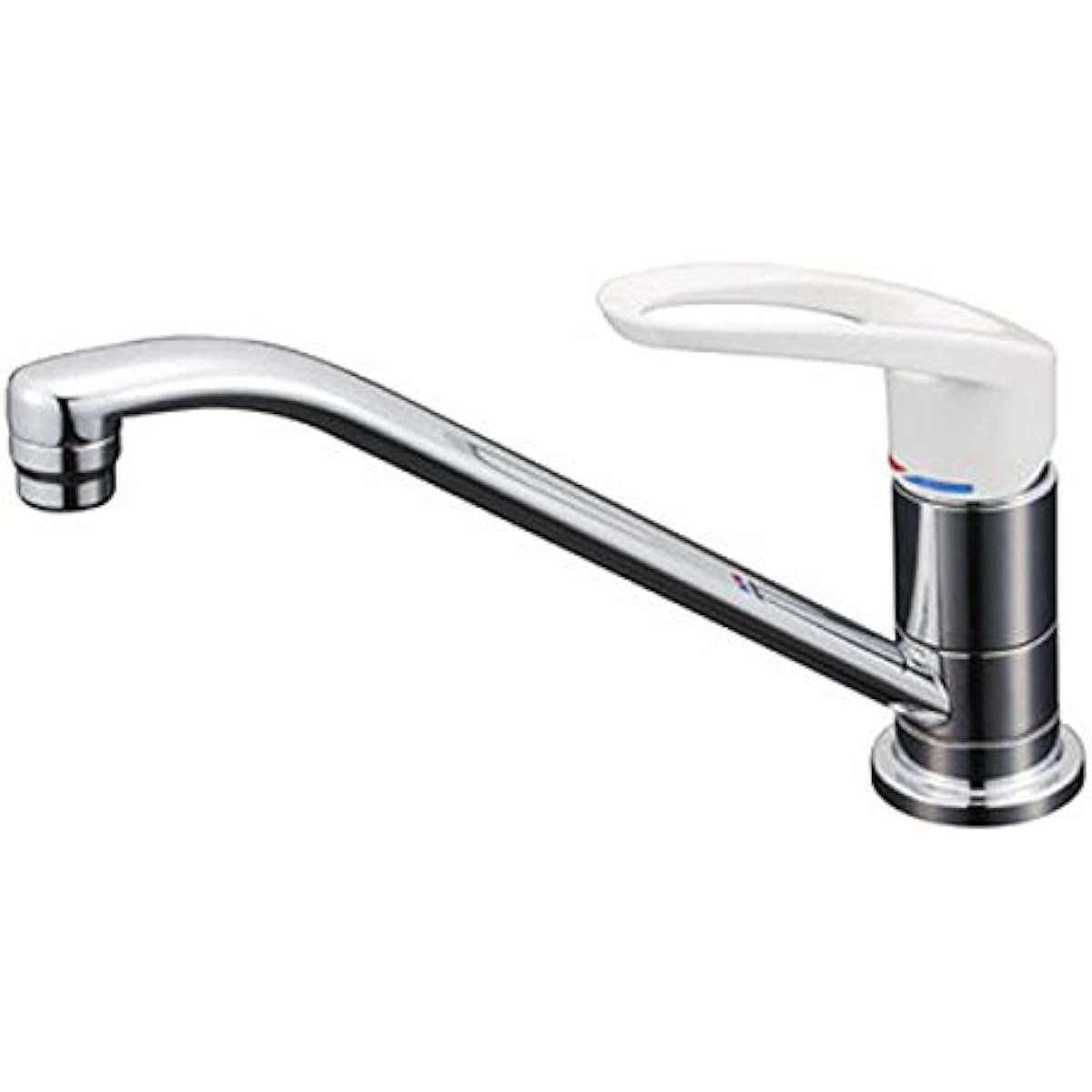 KVK Single Lever Mixing Faucet with Mounting Hole for Sink KM5011U