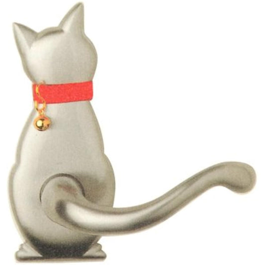 Nagasawa Seisakusho Cat-2 Empty Lock Dog Lever Handle Back Set 51mm TX-W20E-WB White Bronze