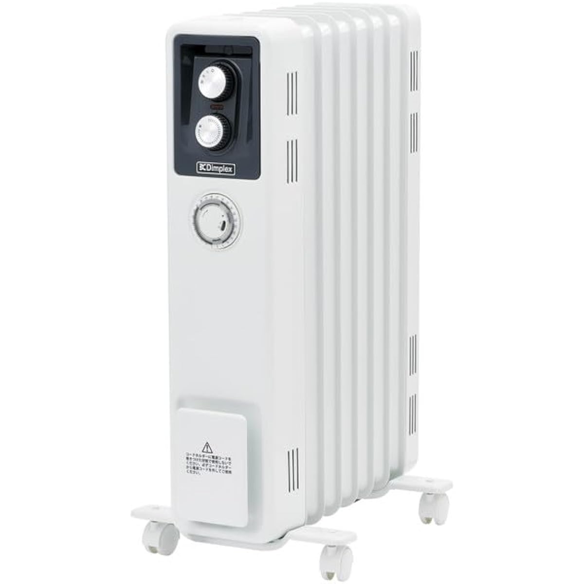 Dimplex Electric Heater Oil Free Heater KECR B02 WH 8~10 tatami Energy Saving Timer Function Safety Device White KECR12Ti