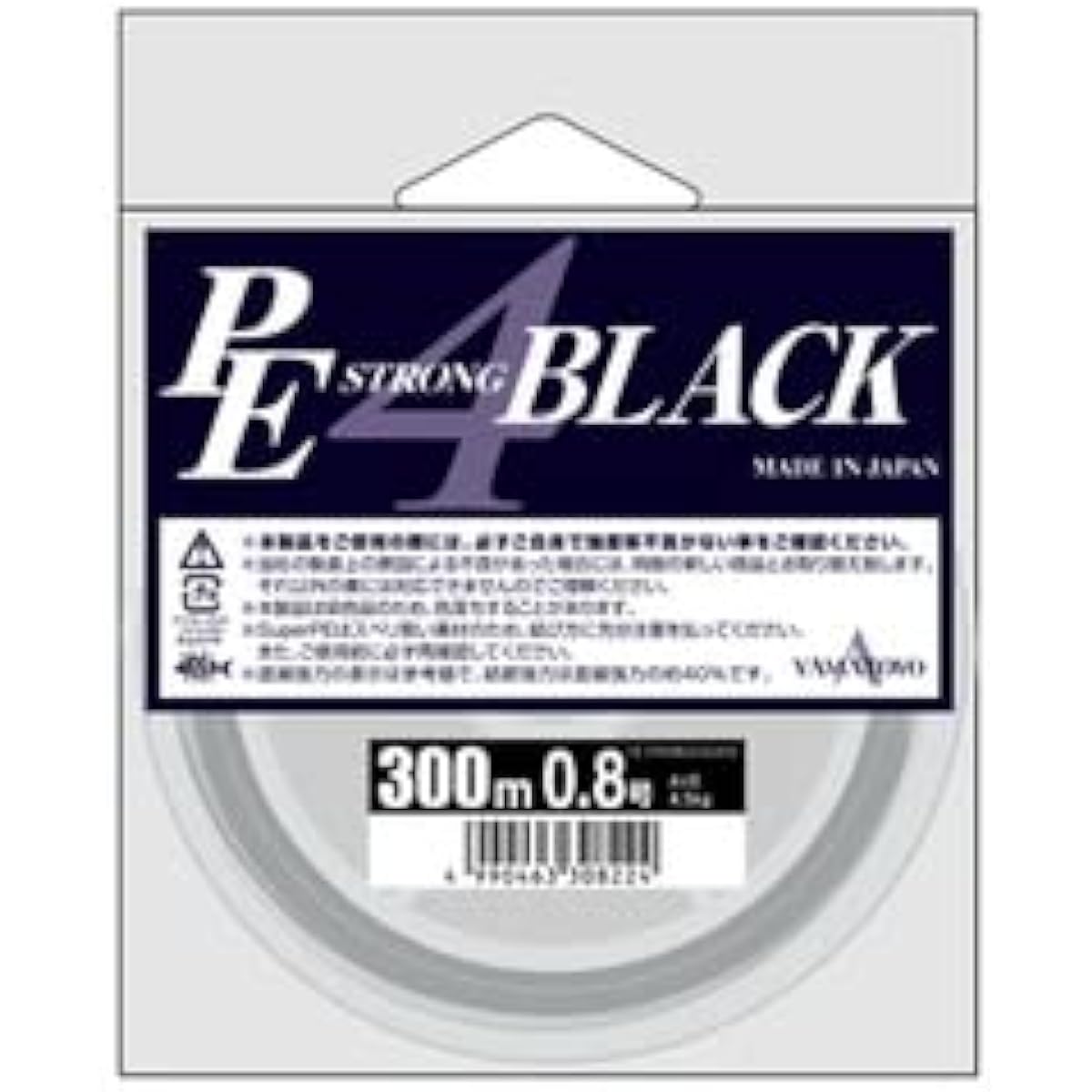 Yamatoyo Tegus (Yamatoyo) PE Strong 4 Black 300m