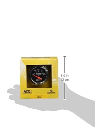 Auto Meter 2532 Traditional Chrome Electric Water Term