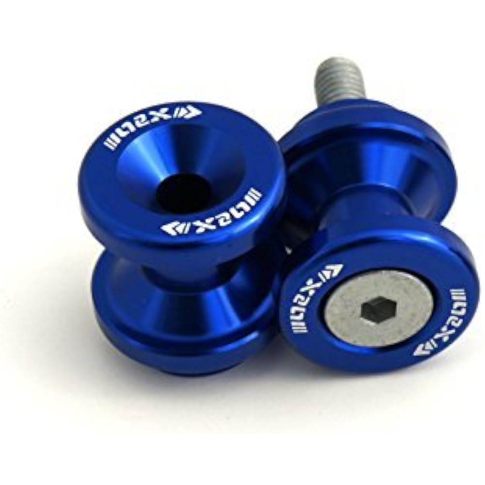 NEX PERFORMANCE Stand Hook Body: Aluminum Bolt: Steel Blue 8mm YC-801-8-BL