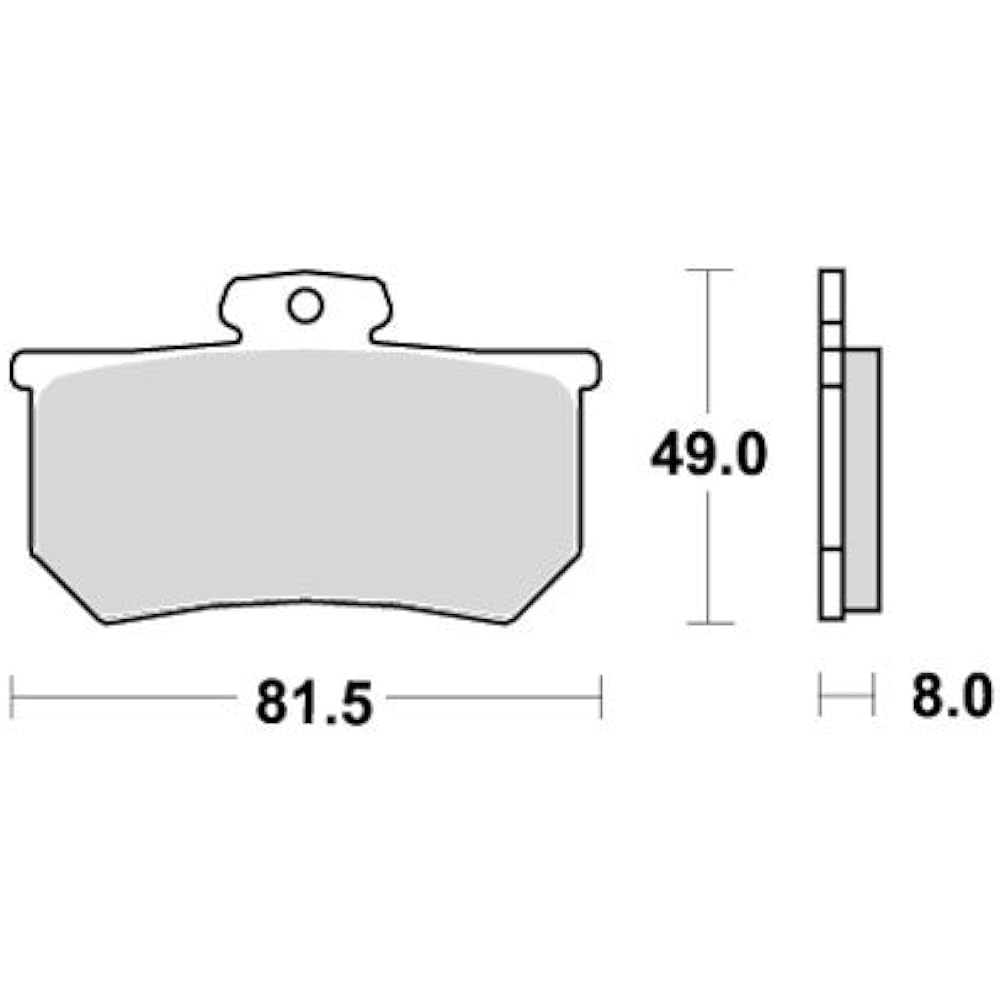 KITACO SBS Brake Pad 599RQ Carbon AP Racing Caliper 777-0599080