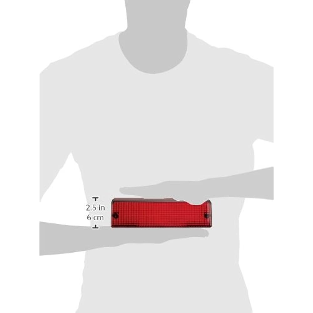 POSH Motorcycle Supplies Tail Lens Dark Red GPZ900 033090-96