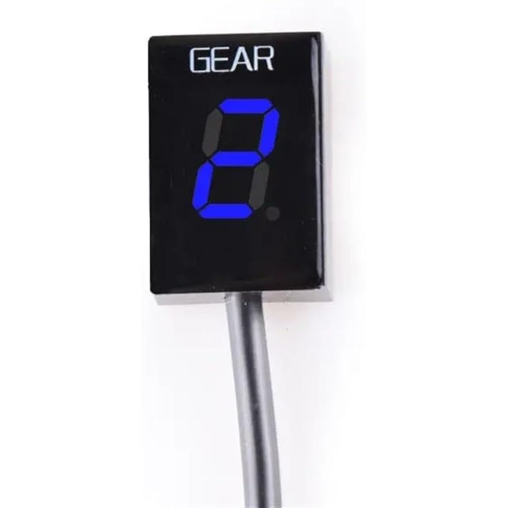 Digital Meter Display Suzuki GSXR750 2004 2005 / GSXR1000 2003 2004 GSXR 750 GSXR 1000 Motorcycle 1-6 Level Gear Indicator Digital Gear Meter Indicator Meter Display