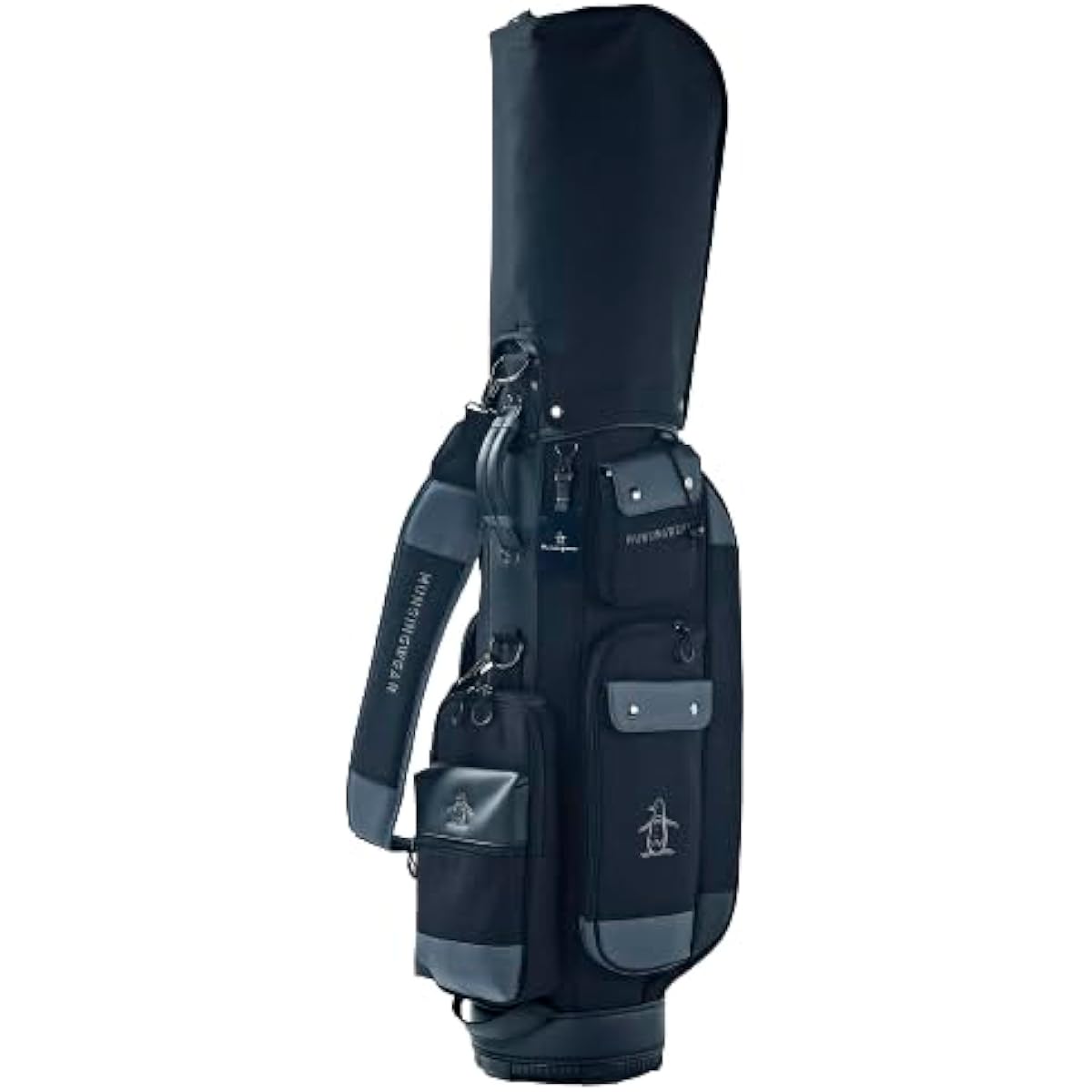 [Munsingwear] Caddy Bag, 3.3kg, 9.0 Type, 6 Divisions, Compatible with 47 Inches, Includes Removable Pouch, Golf MQBWJJ01 Men's