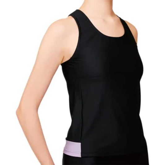 SASAKI 7048 Rhythmic Gymnastics/Gymnastics Women's Practice Y Back Top Loose FIT with Cup Pocket