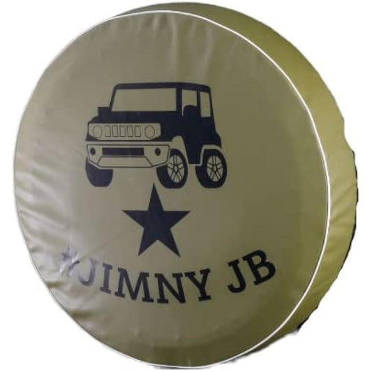 Spiegel Tire Cover Jimny JB23W JB64W Hashtag Jimny Khaki Spare Tire Cover Suzuki