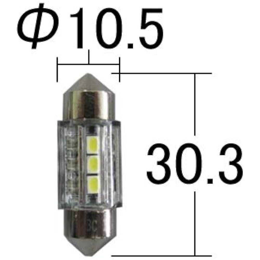POLARG LED indoor light [P2822W] 40 lumens (13000K) 1 piece P2822W