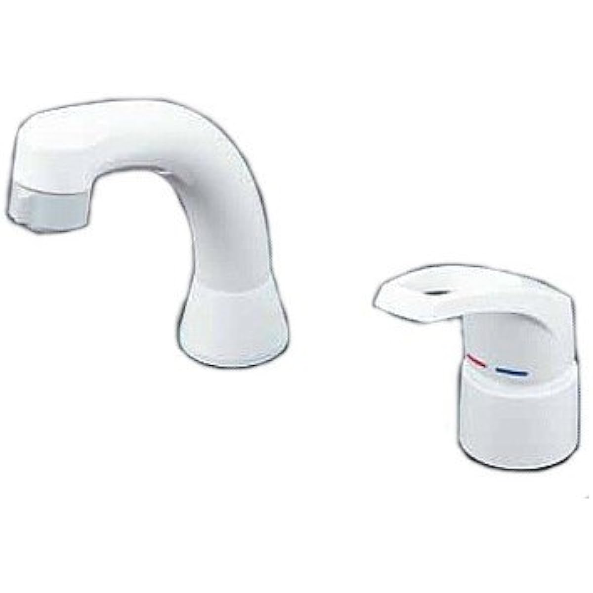 KVK single lever mixing faucet for washbasin (hot water side rotation angle regulation) KM8007A