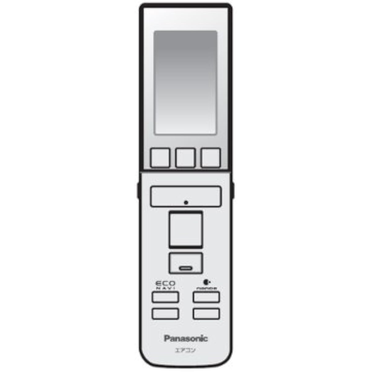 [Yu-Packet compatible product] Panasonic Panasonic Inverter Heating/Heating Dehumidifying Type Room Air Conditioner Remote Control CWA75C3749X1 Successor to CWA75C3749X